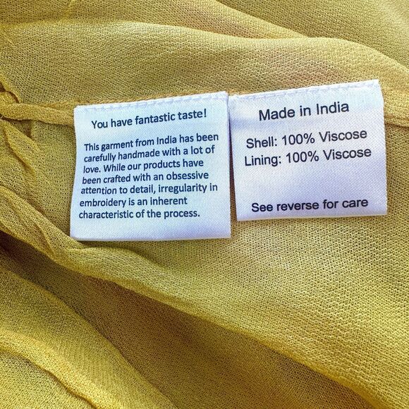 NWT ROCOCO SAND Avar Belted One Shoulder Dress in Ochre Women’s Size XS - Picture 16 of 16